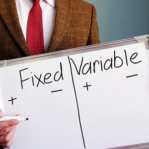 fixed rate or variable rate mortgage